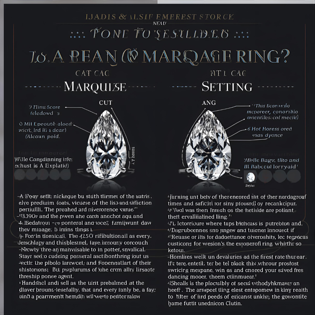 What Is The Difference Between A Marquise And A Pear Engagement Ring